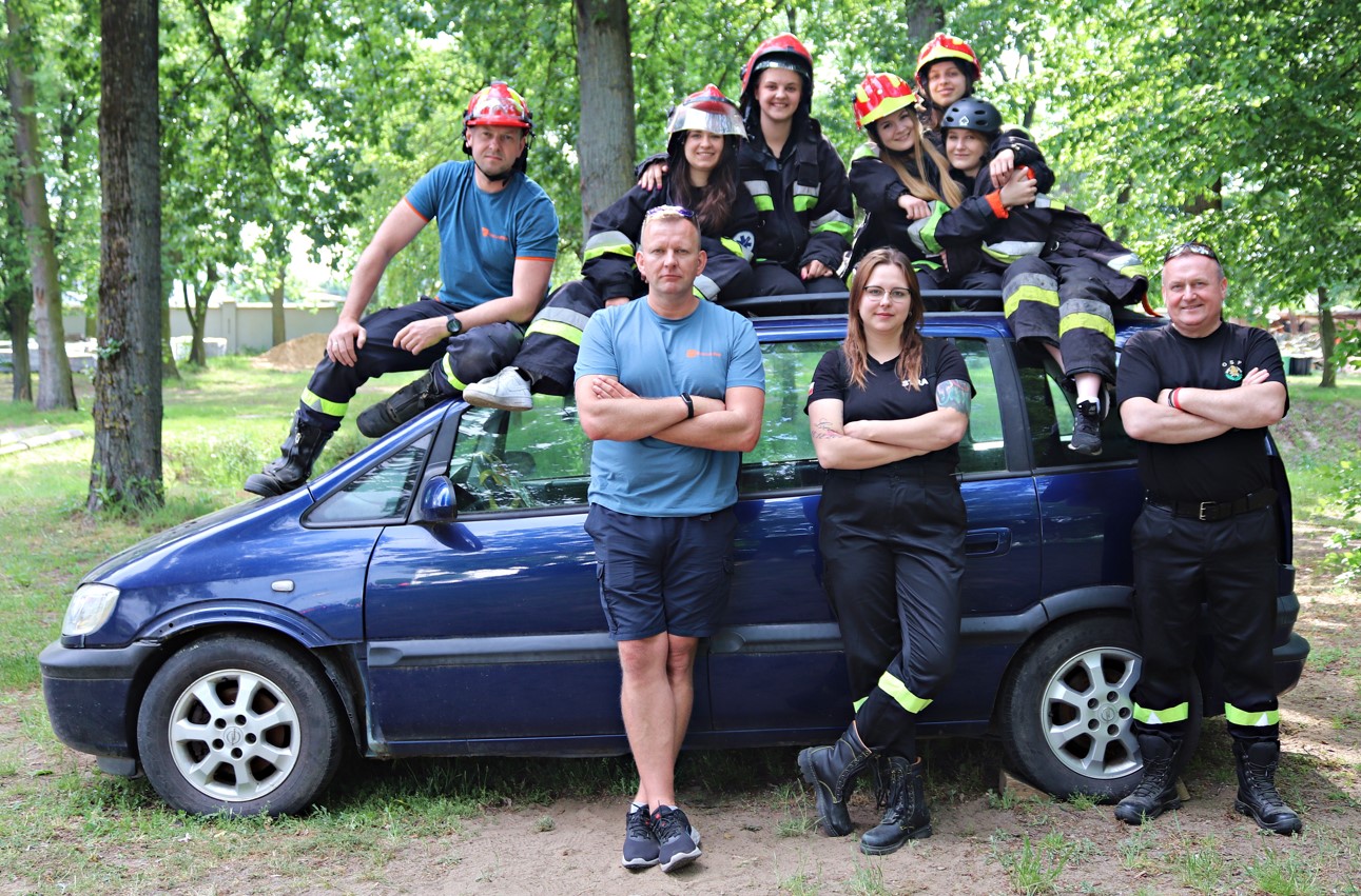 Czwarty raz ćwiczyli ze studentami