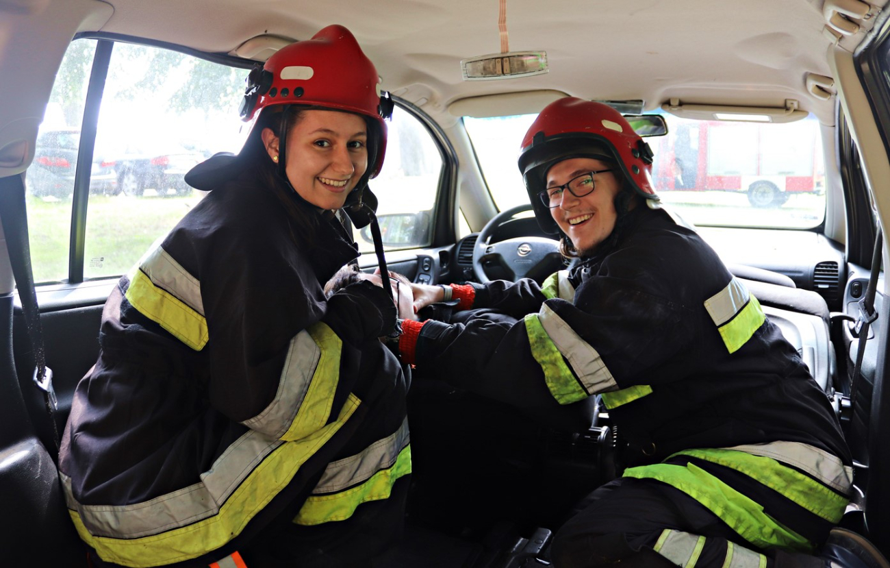 Czwarty raz ćwiczyli ze studentami