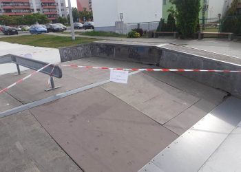 Skatepark chwilowo nieczynny