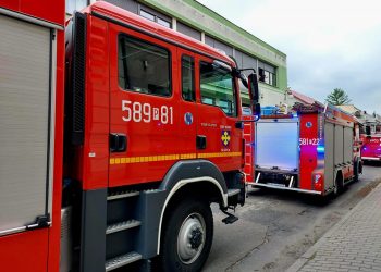 Akcja straży blisko rynku. Co się stało?