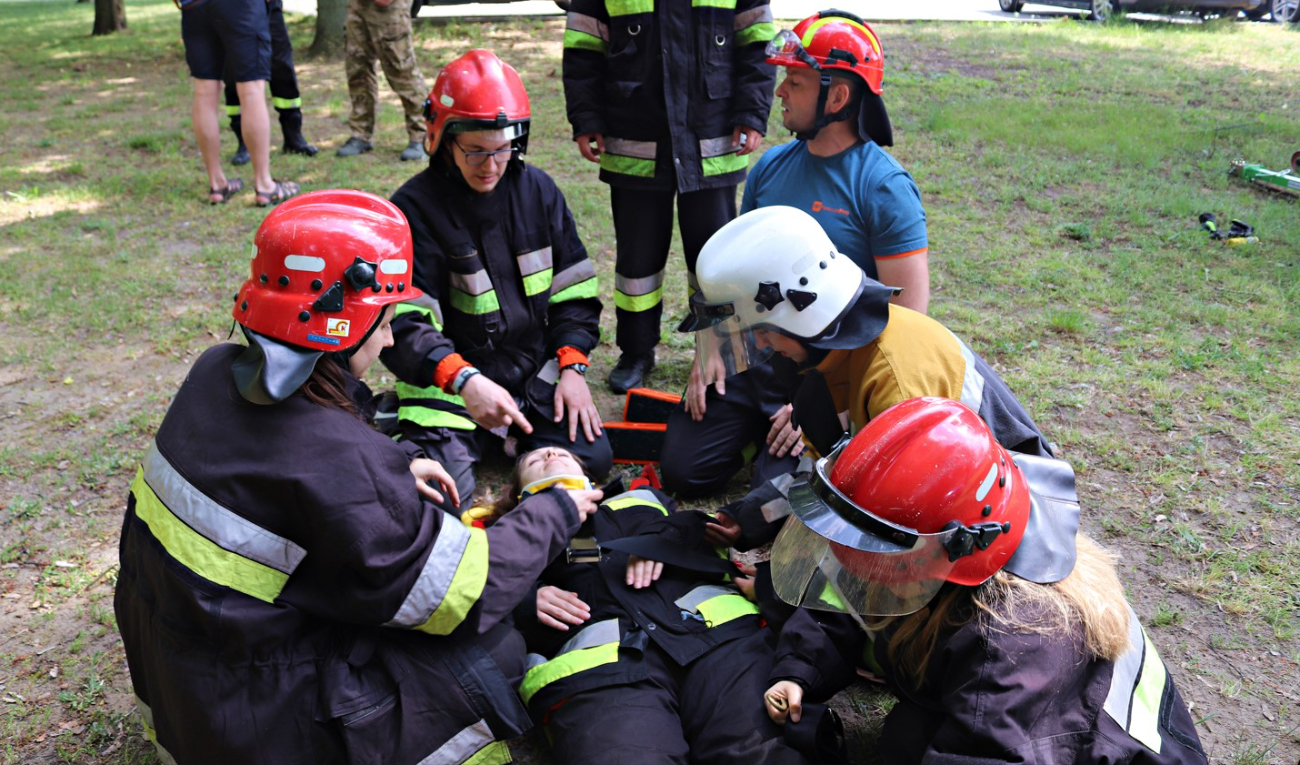 Czwarty raz ćwiczyli ze studentami