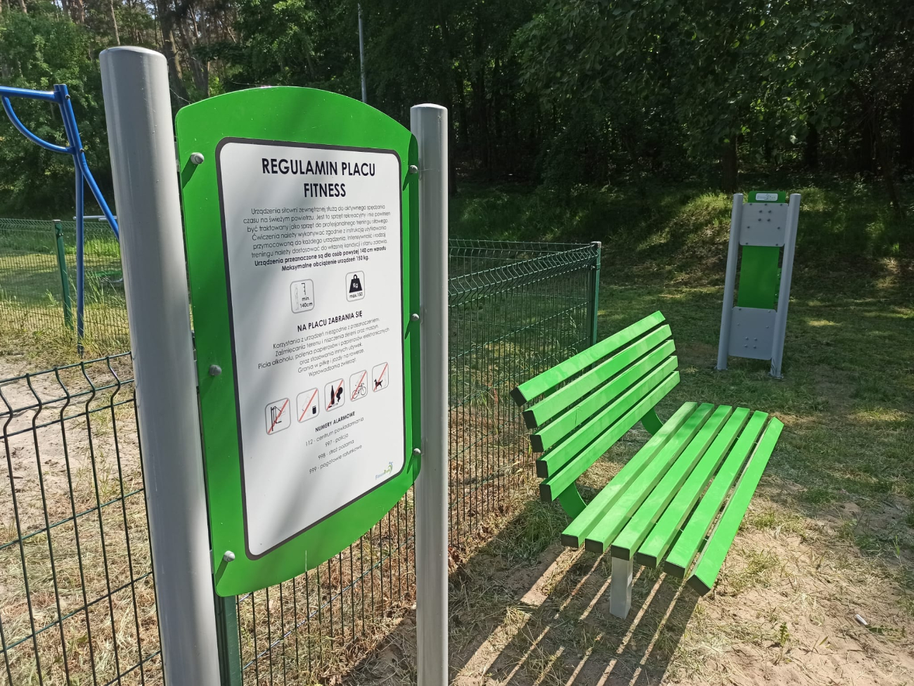 Teren obok pumptracku pięknieje. Pojawiły się…