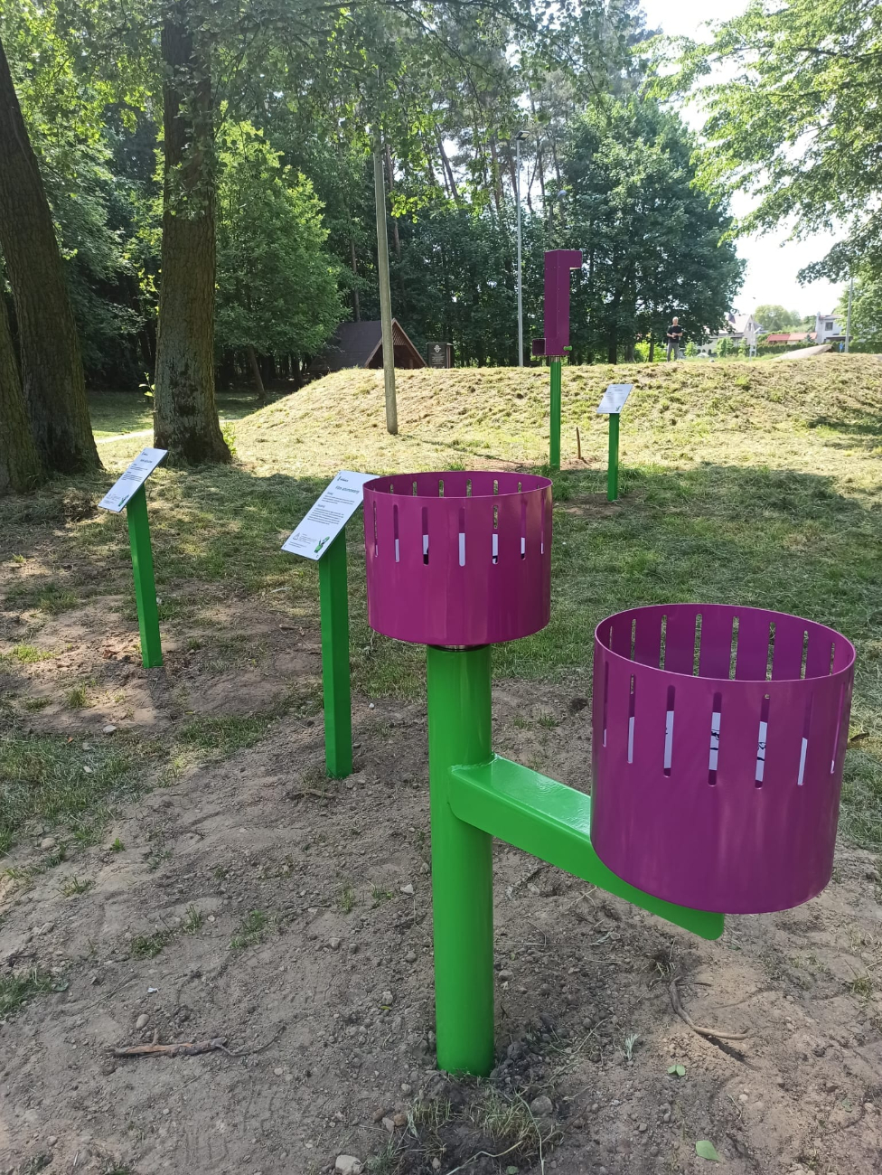 Teren obok pumptracku pięknieje. Pojawiły się…