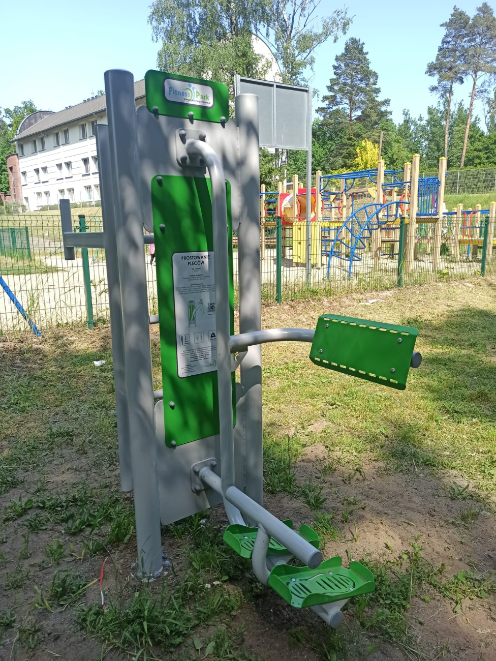 Teren obok pumptracku pięknieje. Pojawiły się…