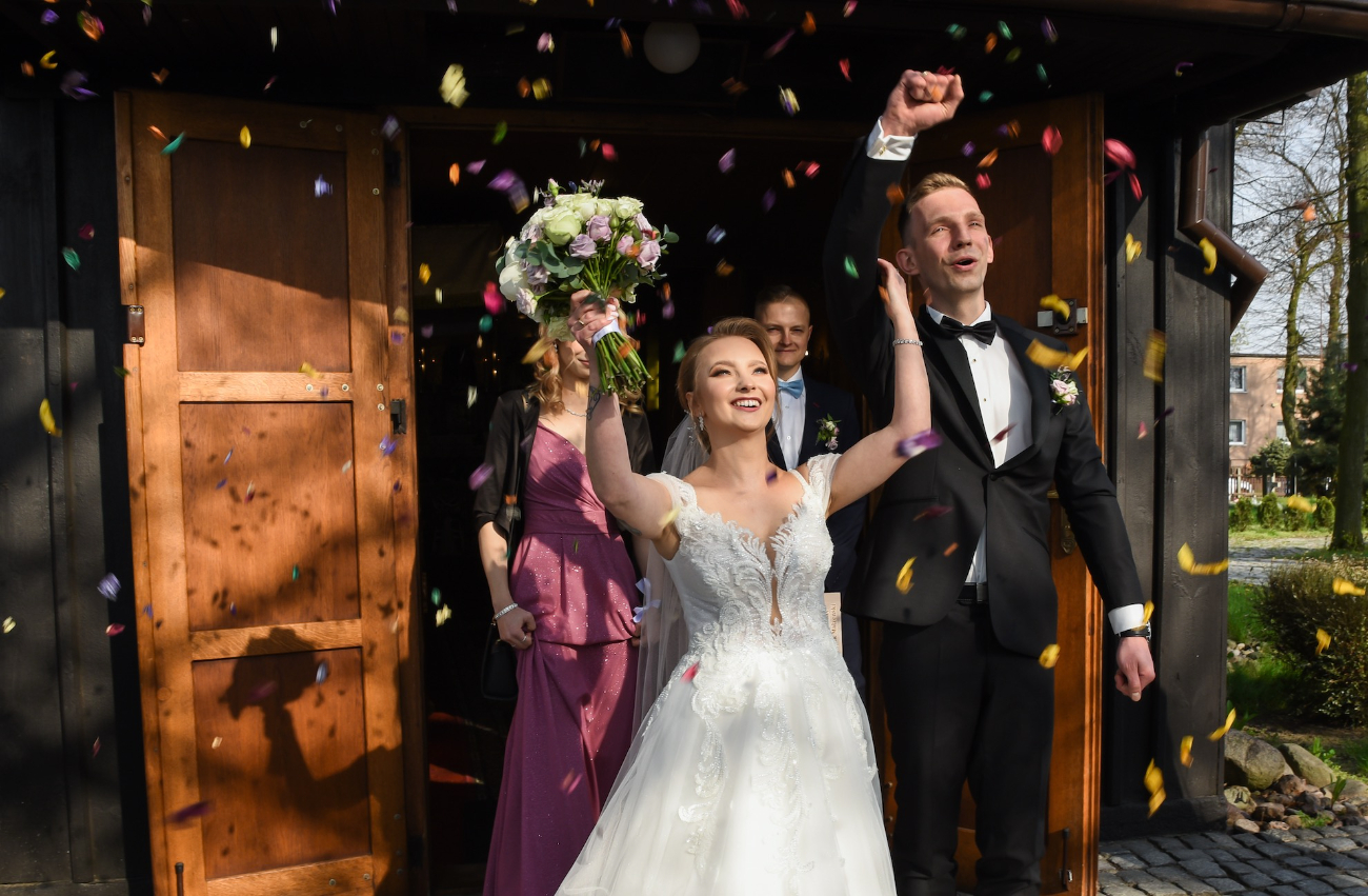 Julita i Patryk. Samych pięknych dni!