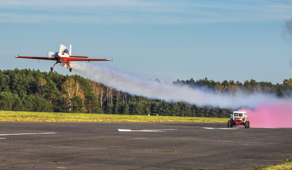 Niecodzienna flaga naszych. Zobacz zdjęcia