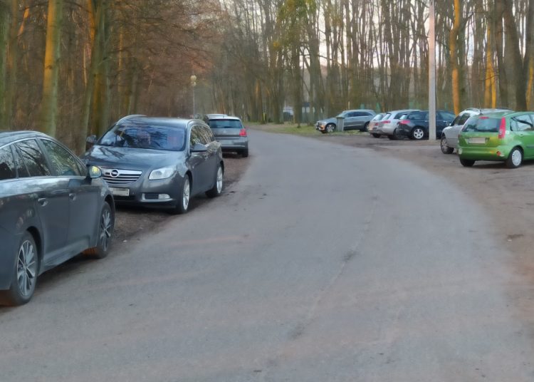 Parkowanie na Gajowej. „Samochody w lesie, a parking stoi pusty”