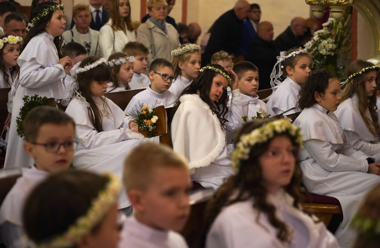 Komunia w Wawrzyńcu. Zobacz zdjęcia