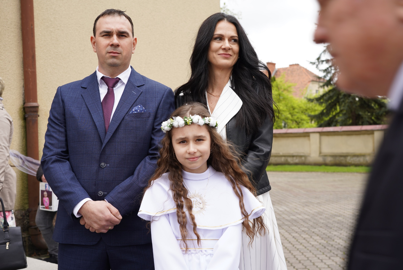 Komunia w Strzałkowie ZDJĘCIA