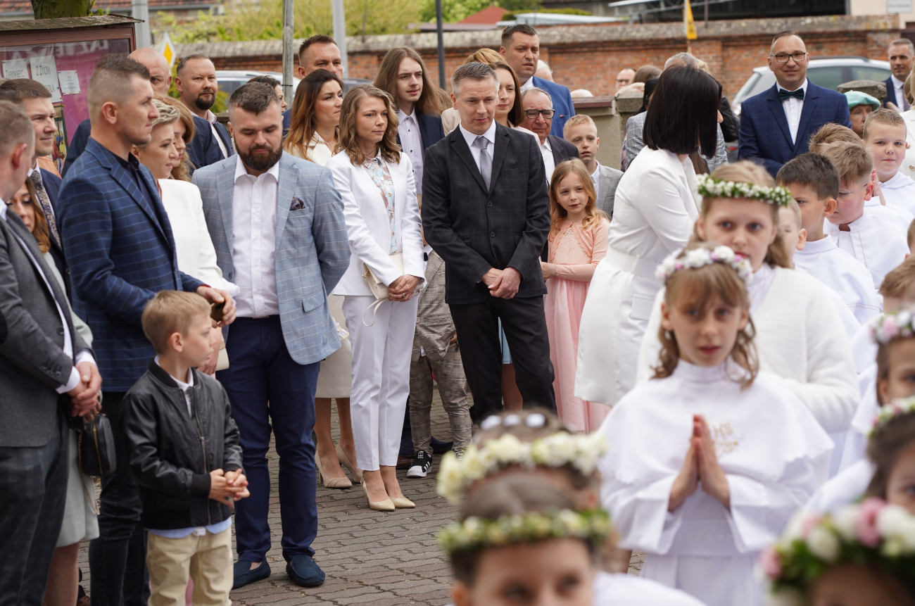 Komunia w Strzałkowie ZDJĘCIA