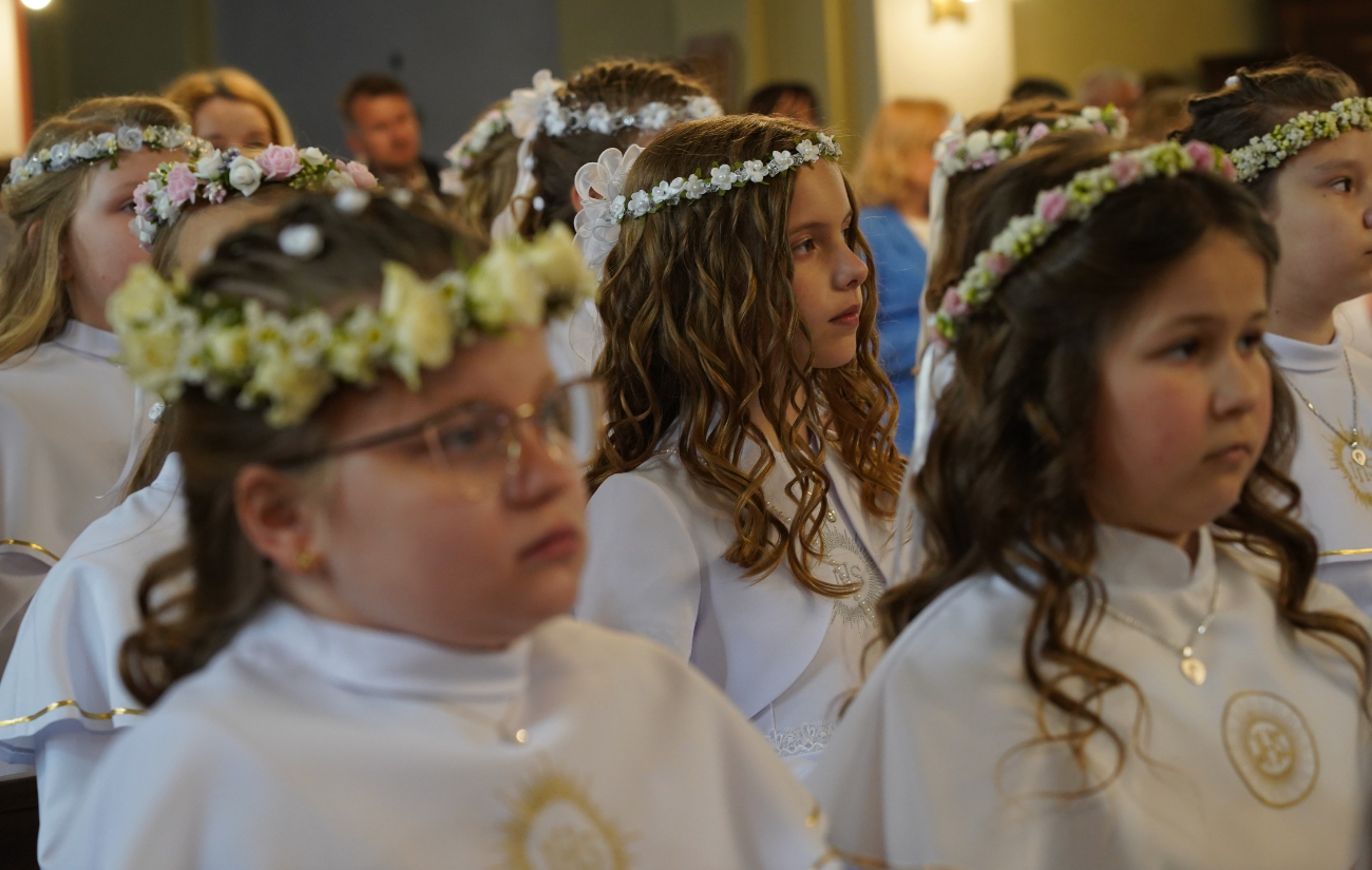 Komunia w Strzałkowie ZDJĘCIA