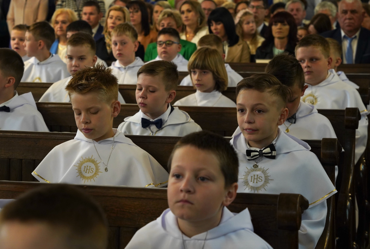 Komunia w Strzałkowie ZDJĘCIA