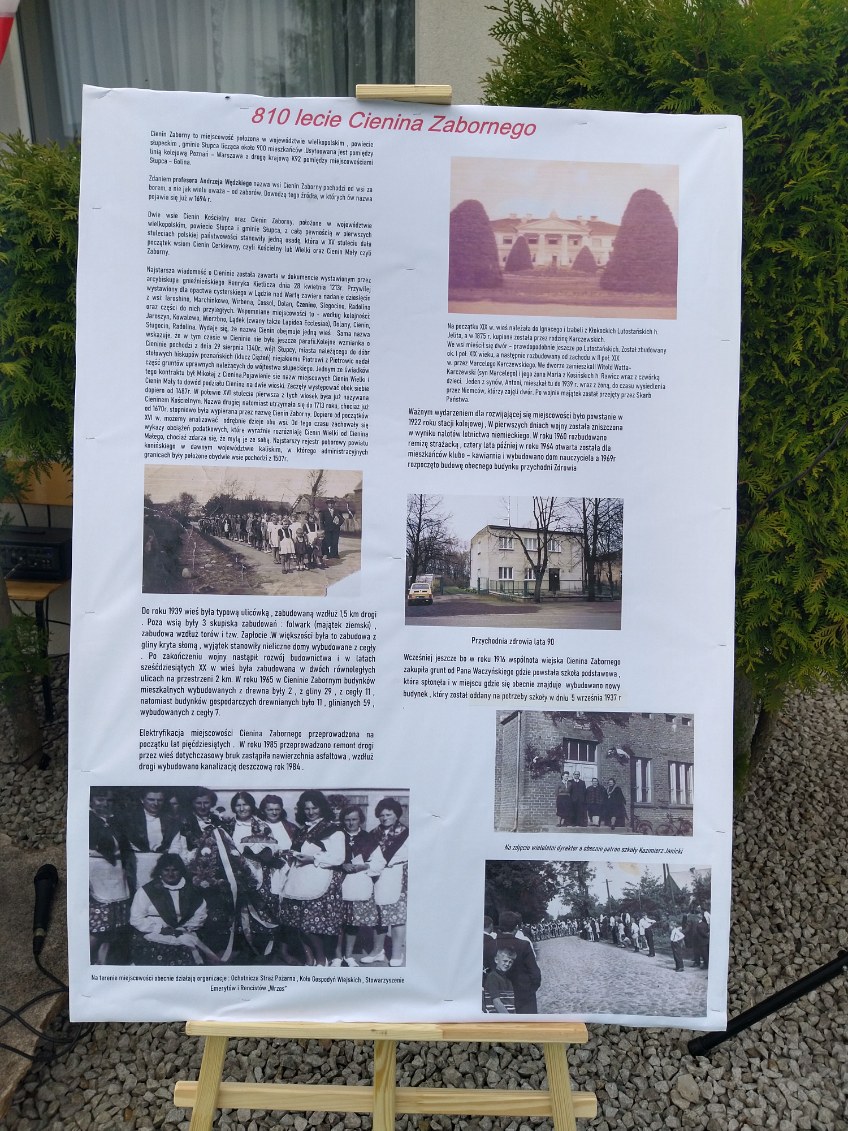 110 lat OSP w Cieninie Zabornym