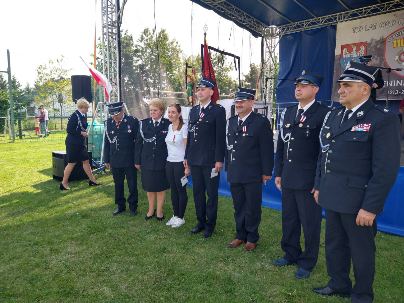 110 lat OSP w Cieninie Zabornym