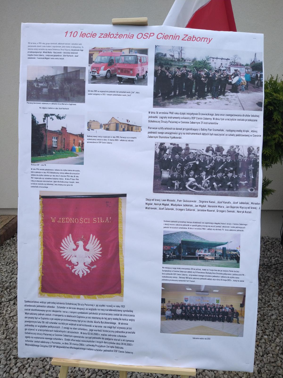 110 lat OSP w Cieninie Zabornym