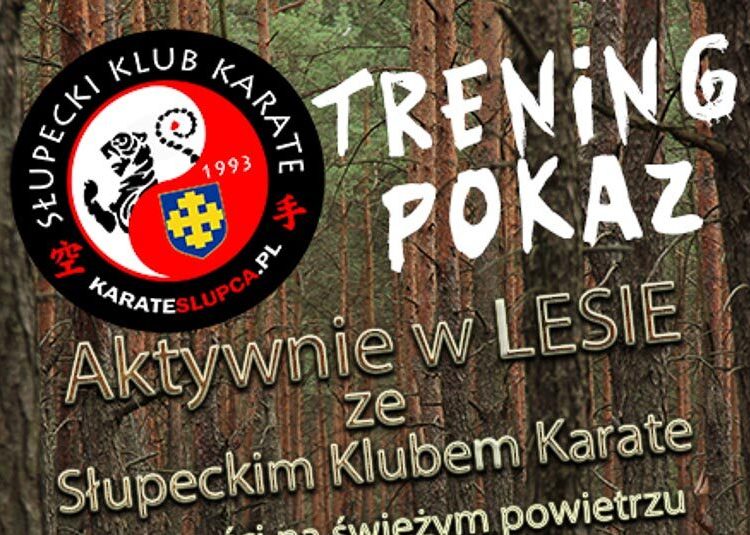 Karate w lesie