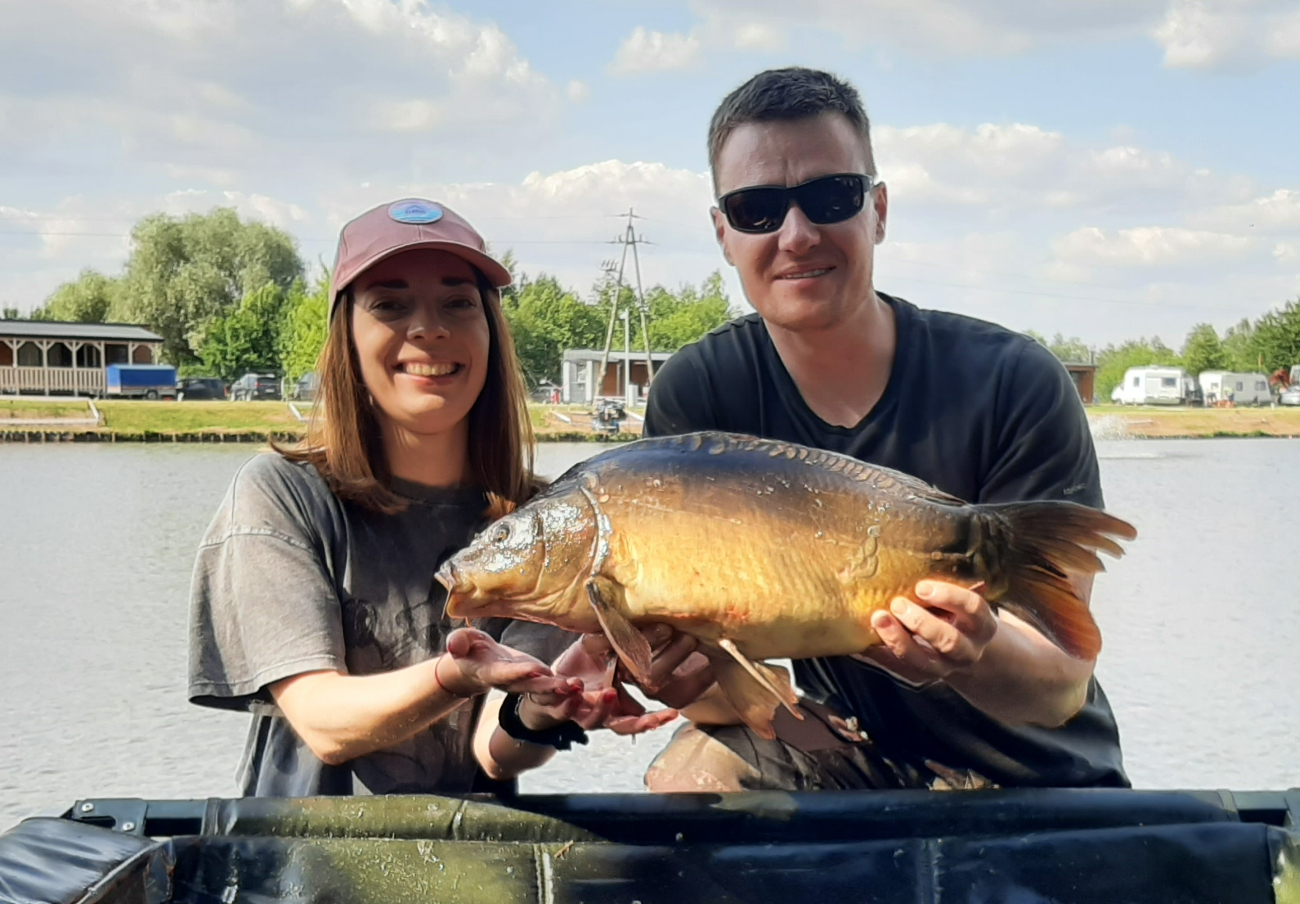 Łowili duże ryby. Kolejne zawody Mostostalu ZDJĘCIA