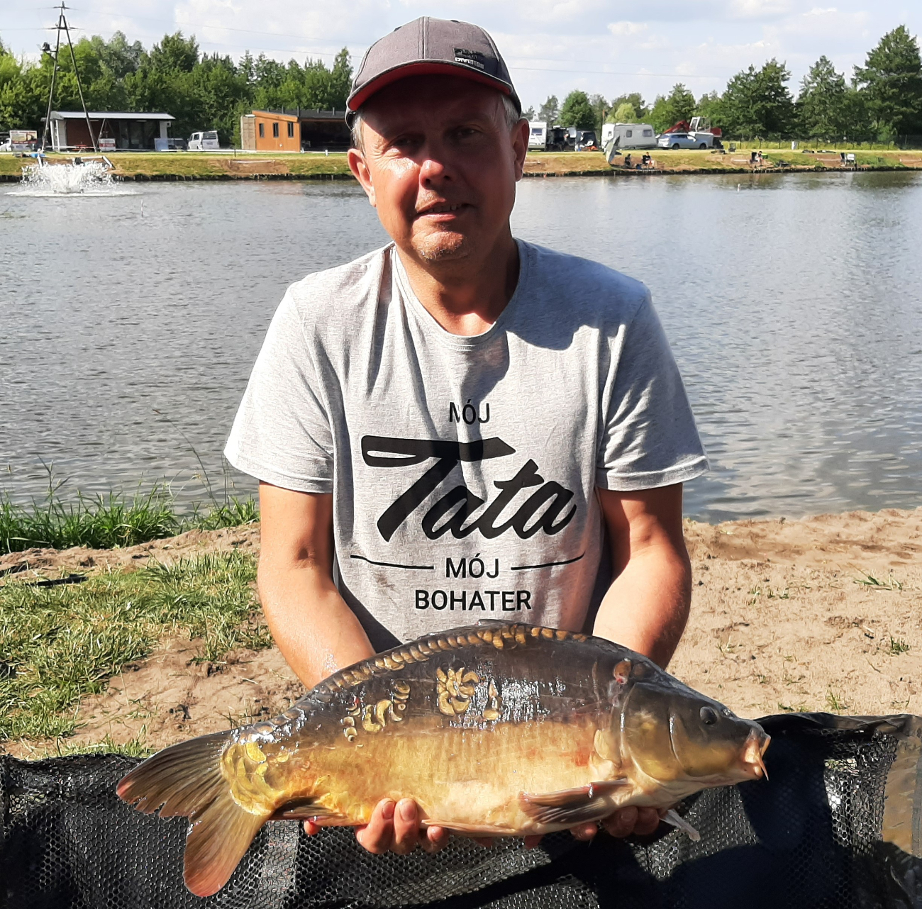 Łowili duże ryby. Kolejne zawody Mostostalu ZDJĘCIA