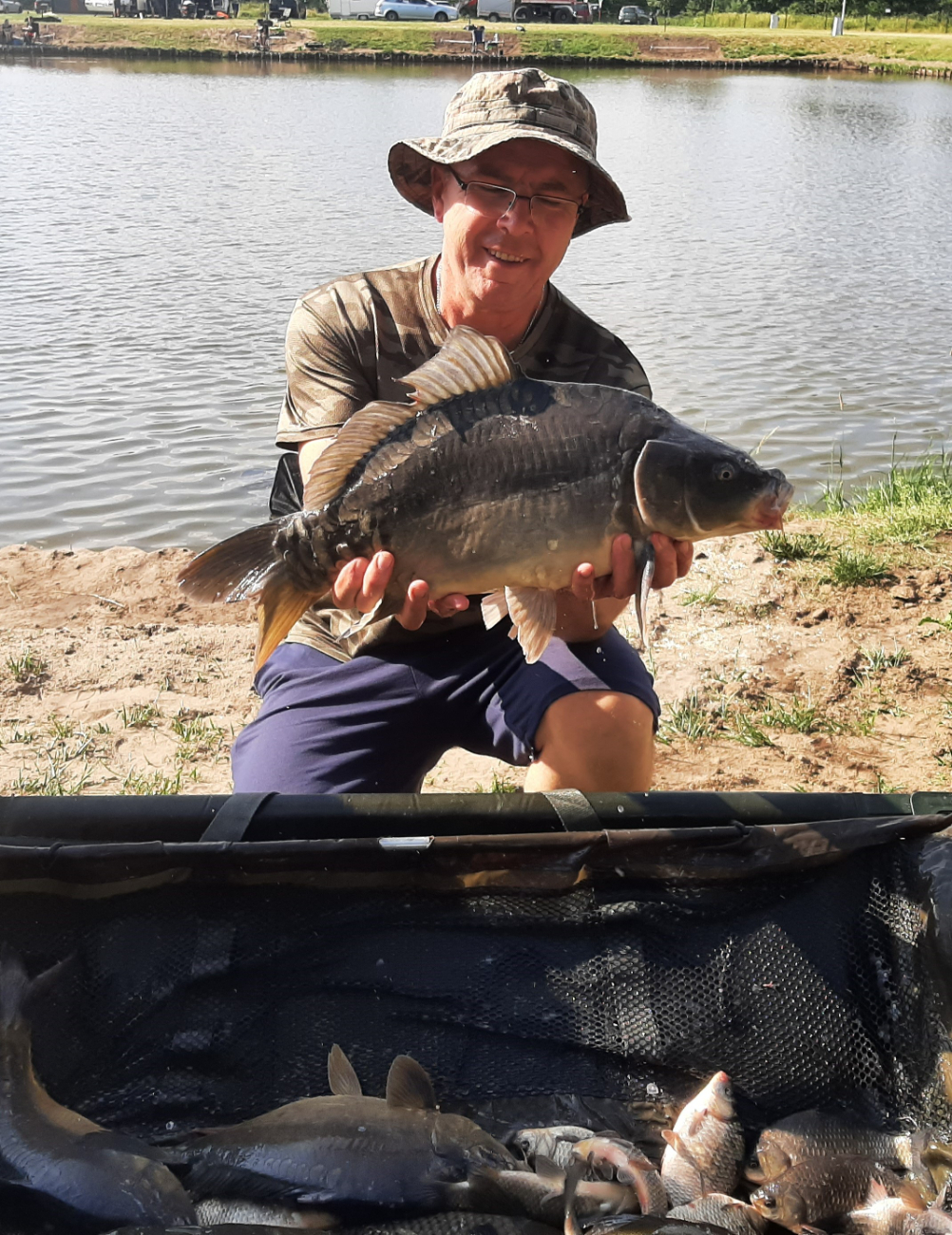 Łowili duże ryby. Kolejne zawody Mostostalu ZDJĘCIA