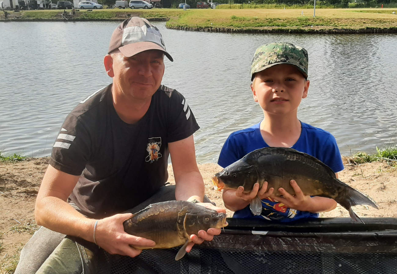 Łowili duże ryby. Kolejne zawody Mostostalu ZDJĘCIA