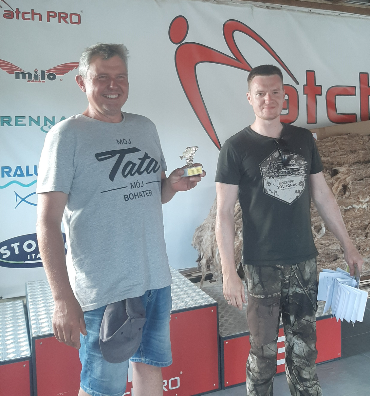 Łowili duże ryby. Kolejne zawody Mostostalu ZDJĘCIA