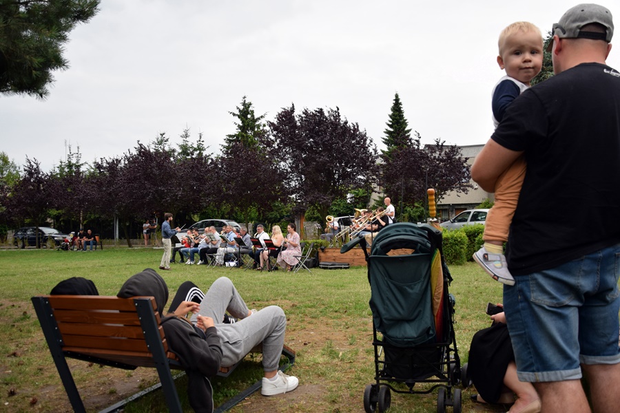 Orkiestra zagrała w Strefie Relaksu. Zobacz zdjęcia i film