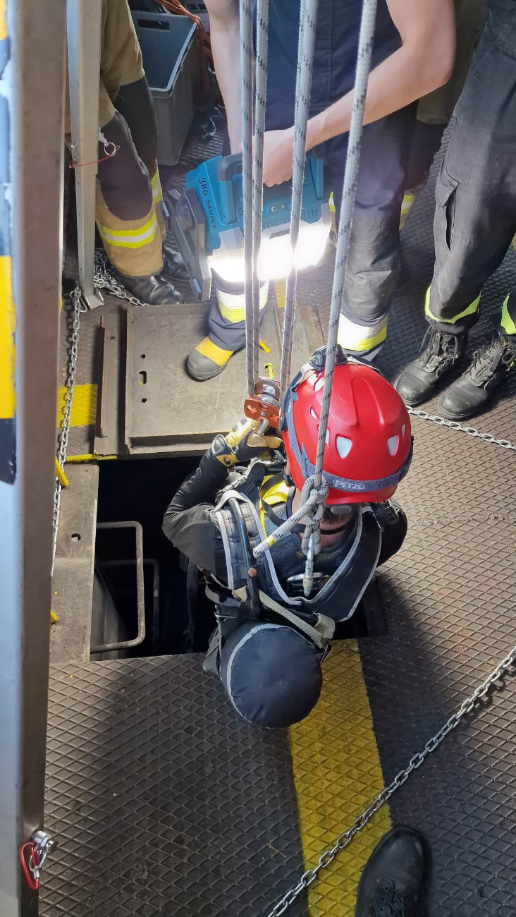 Nietypowe działania słupeckich strażaków