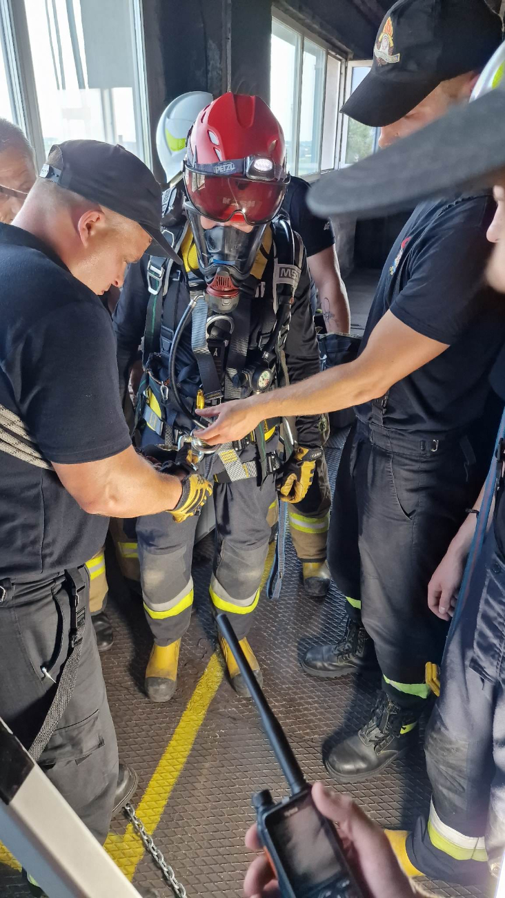 Nietypowe działania słupeckich strażaków