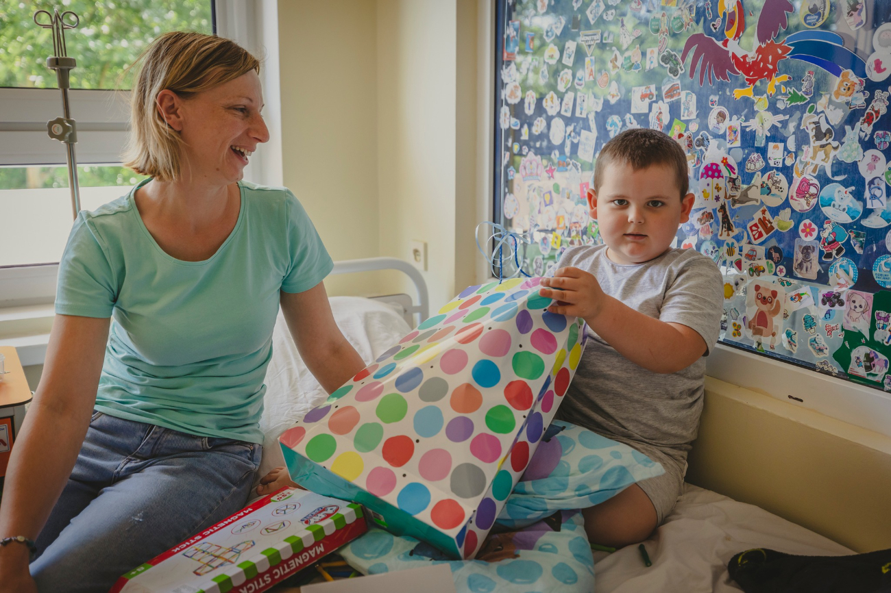 Dzień Dziecka w szpitalu. Prezenty dla najmłodszych