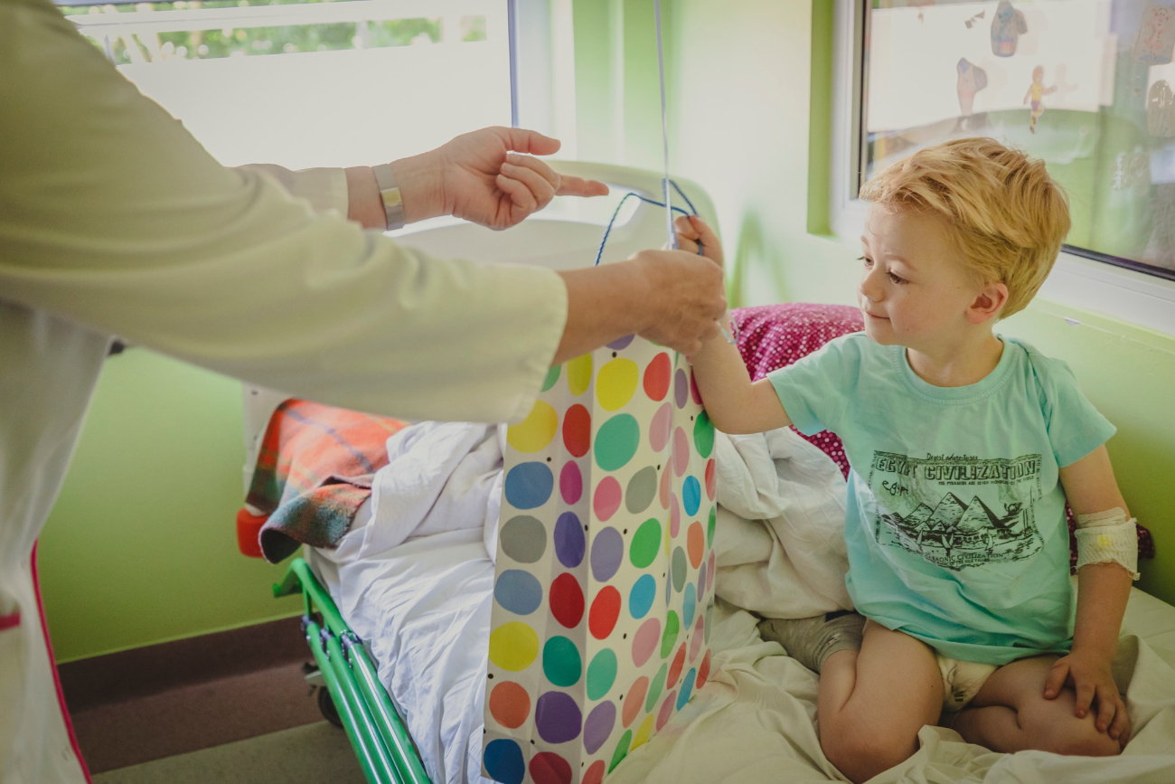 Dzień Dziecka w szpitalu. Prezenty dla najmłodszych