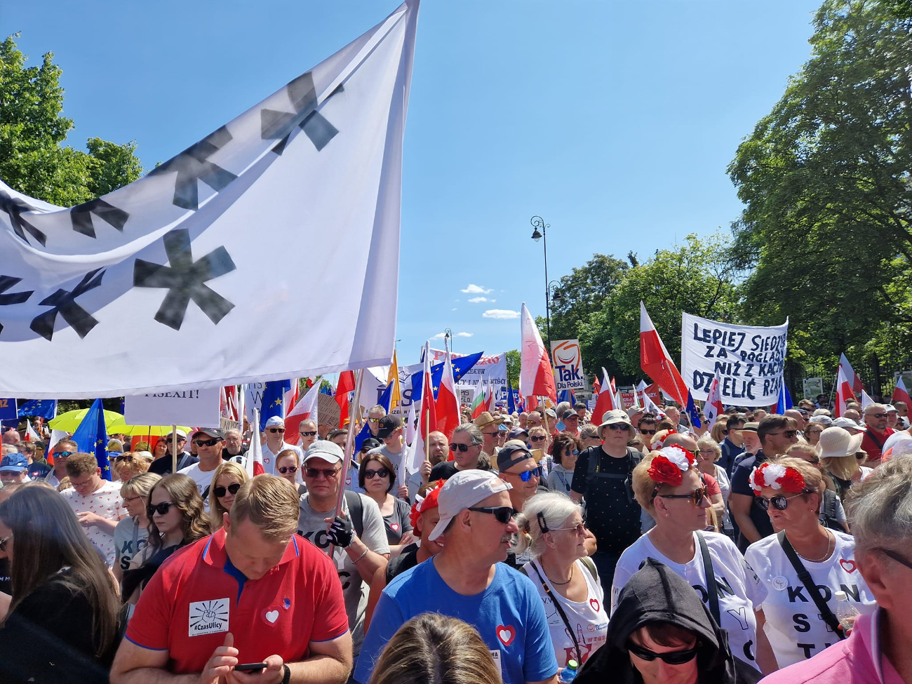Nasi na marszu w Warszawie ZDJĘCIA