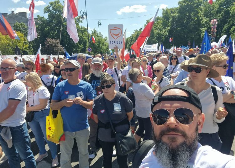 Nasi na marszu w Warszawie ZDJĘCIA