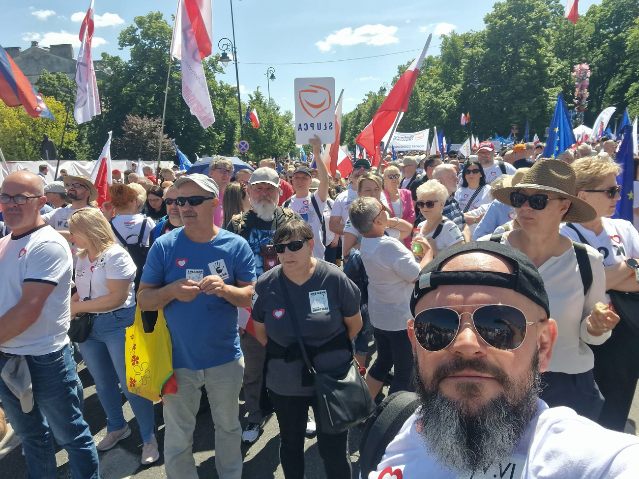 Nasi na marszu w Warszawie ZDJĘCIA