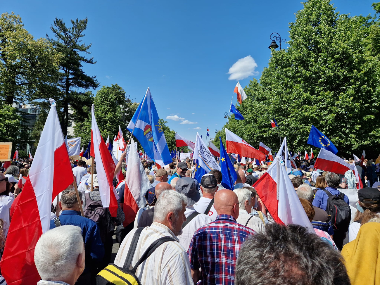 Nasi na marszu w Warszawie ZDJĘCIA