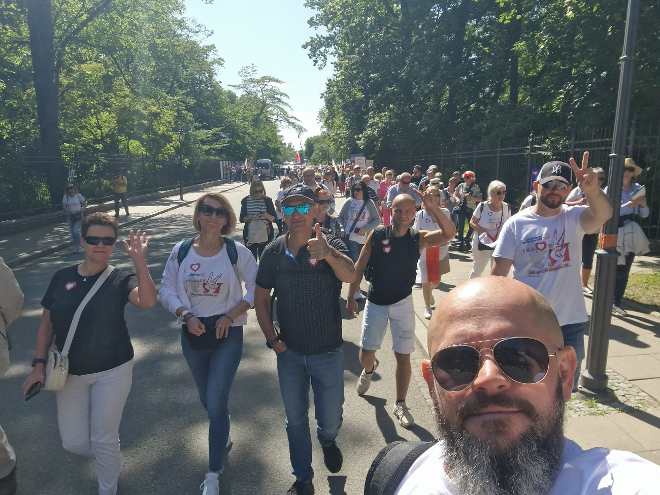 Nasi na marszu w Warszawie ZDJĘCIA