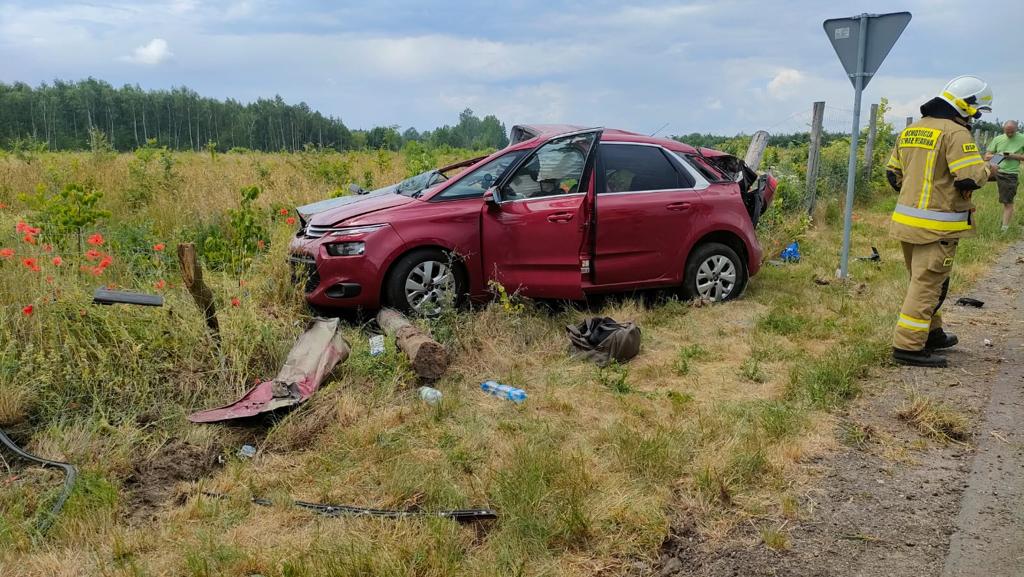 Nie ustąpił pierwszeństwa. Wypadek w Podkornatach