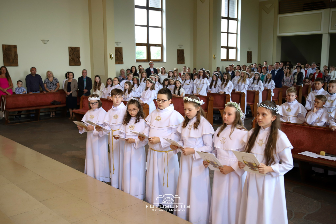 Komunia rocznicowa w Kozalu. Zobacz zdjęcia