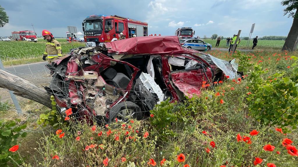 Nie ustąpił pierwszeństwa. Wypadek w Podkornatach