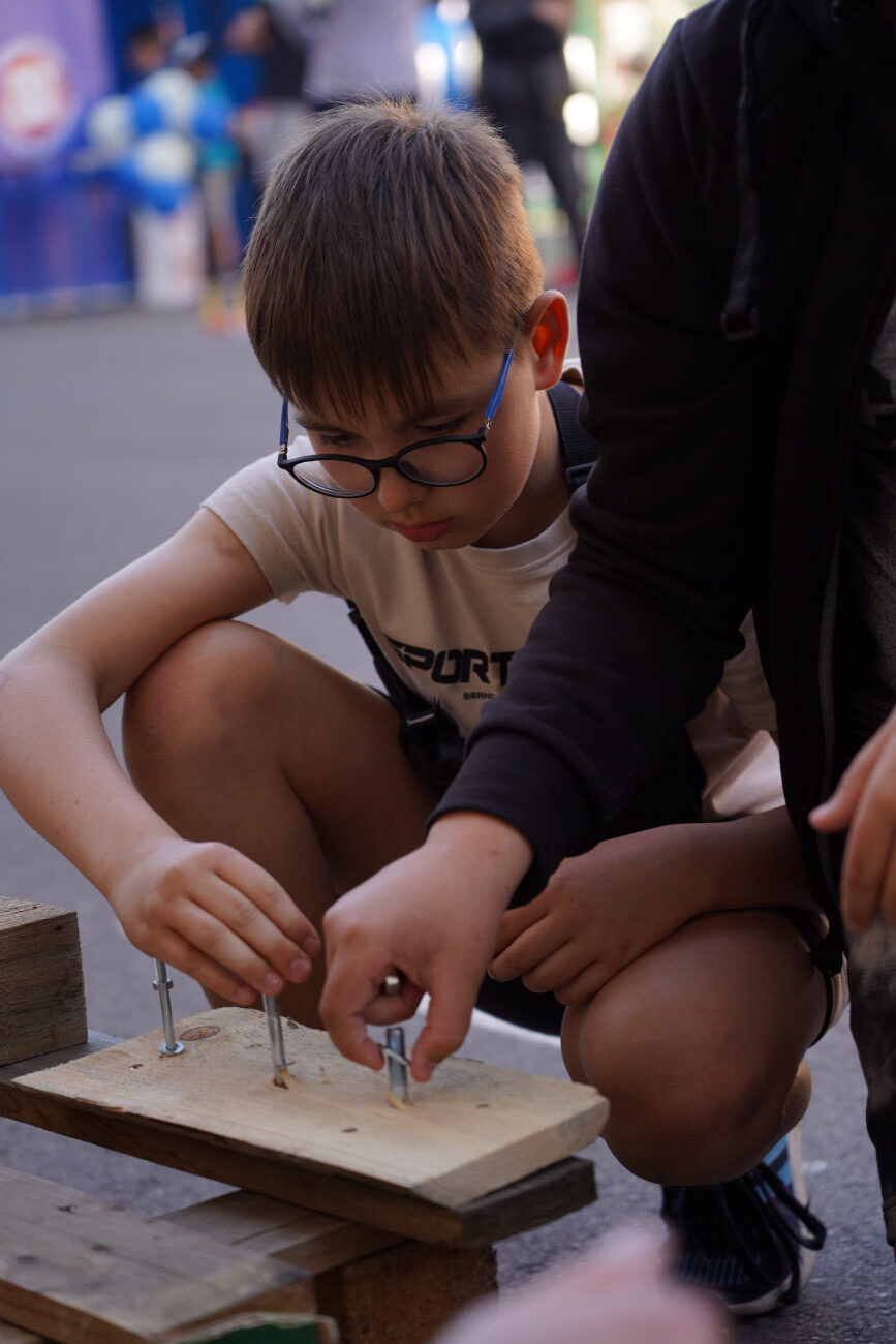 Świetna zabawa i rower w nagrodę. Dzień Dziecka w Jedynce ZDJĘCIA