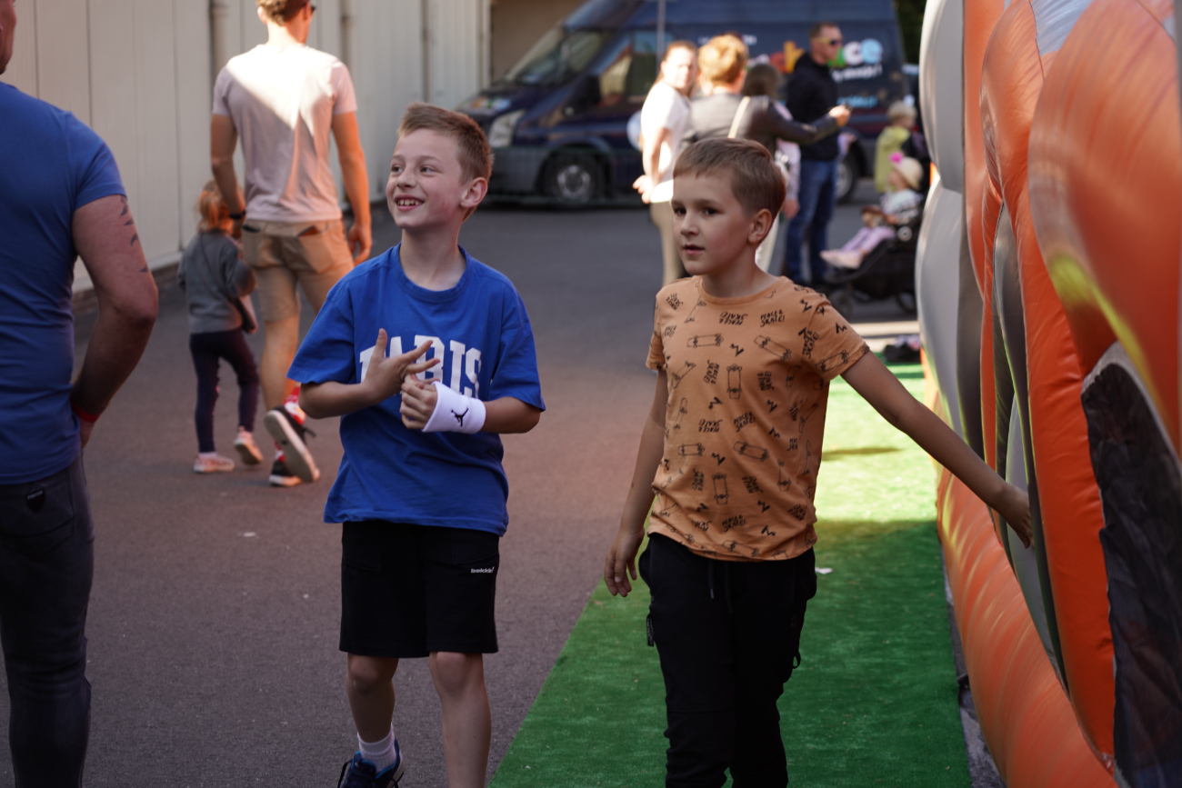 Świetna zabawa i rower w nagrodę. Dzień Dziecka w Jedynce ZDJĘCIA