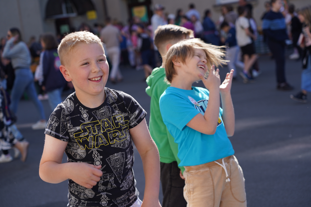 Świetna zabawa i rower w nagrodę. Dzień Dziecka w Jedynce ZDJĘCIA