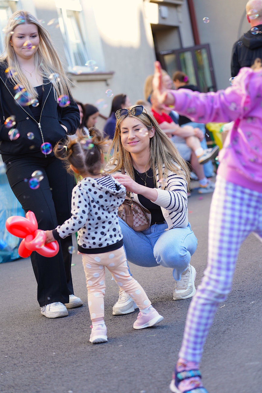 Świetna zabawa i rower w nagrodę. Dzień Dziecka w Jedynce ZDJĘCIA