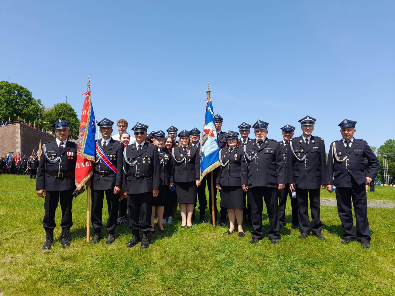 Strażacy na Jasnej Górze