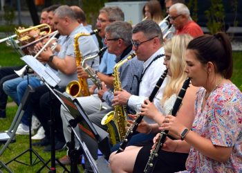 Orkiestra zagrała w Strefie Relaksu. Zobacz zdjęcia i film
