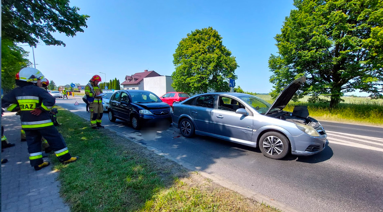 Było groźnie na K92 w Słupcy ZDJĘCIA