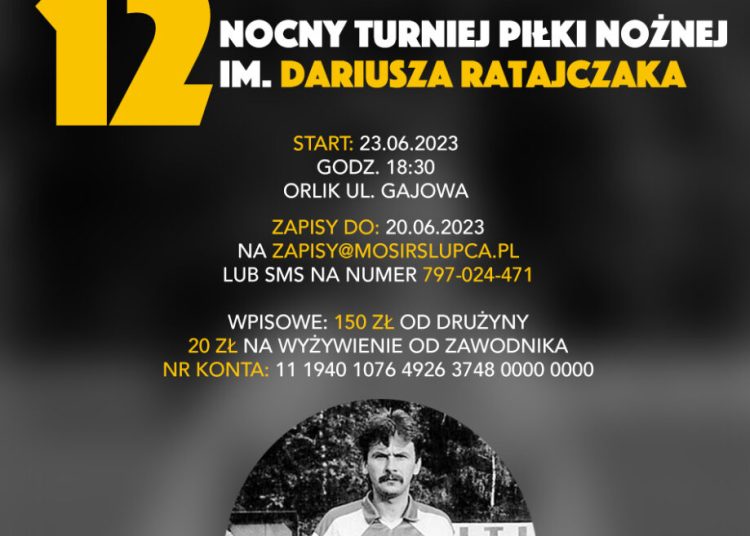 Trwają zapisy na 12 Nocny Turniej Piłki Nożnej