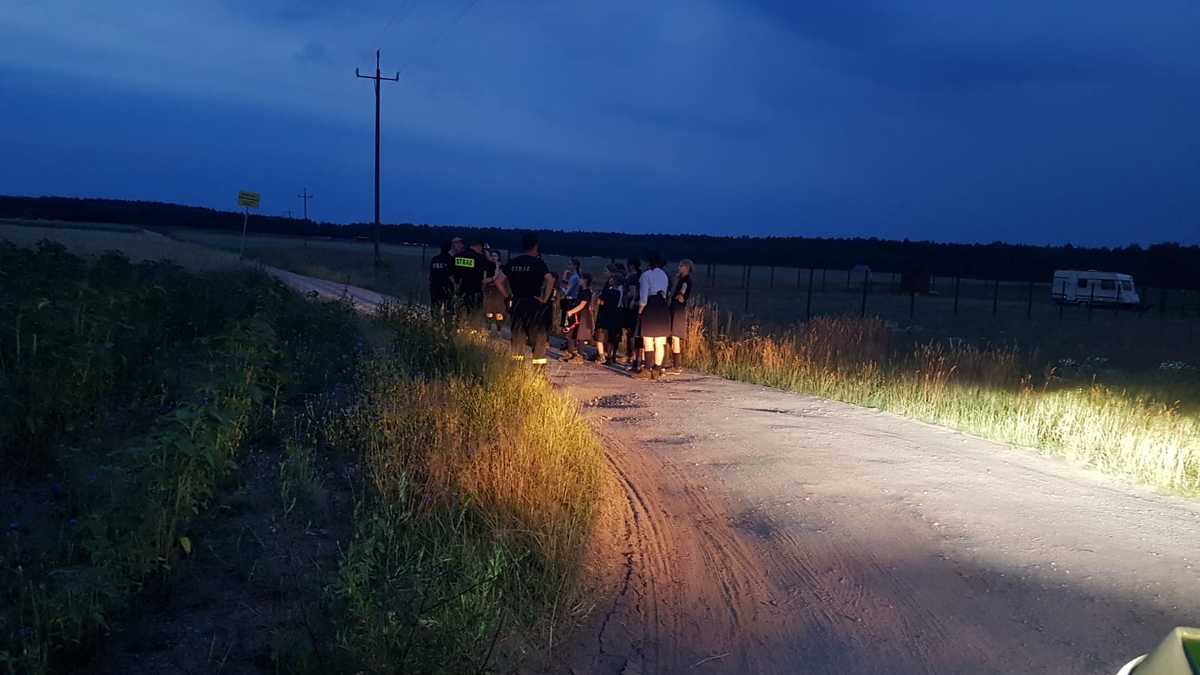 Kontrolowali obozy harcerskie