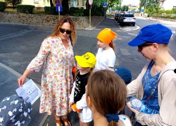 Spacer z przewodnikiem. Zwiedzali starą część miasta