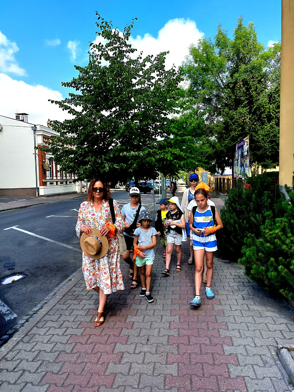 Spacer z przewodnikiem. Zwiedzali starą część miasta