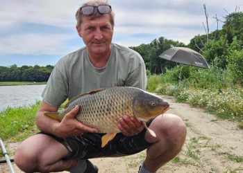 Powidzcy wędkarze na zawodach karpiowych